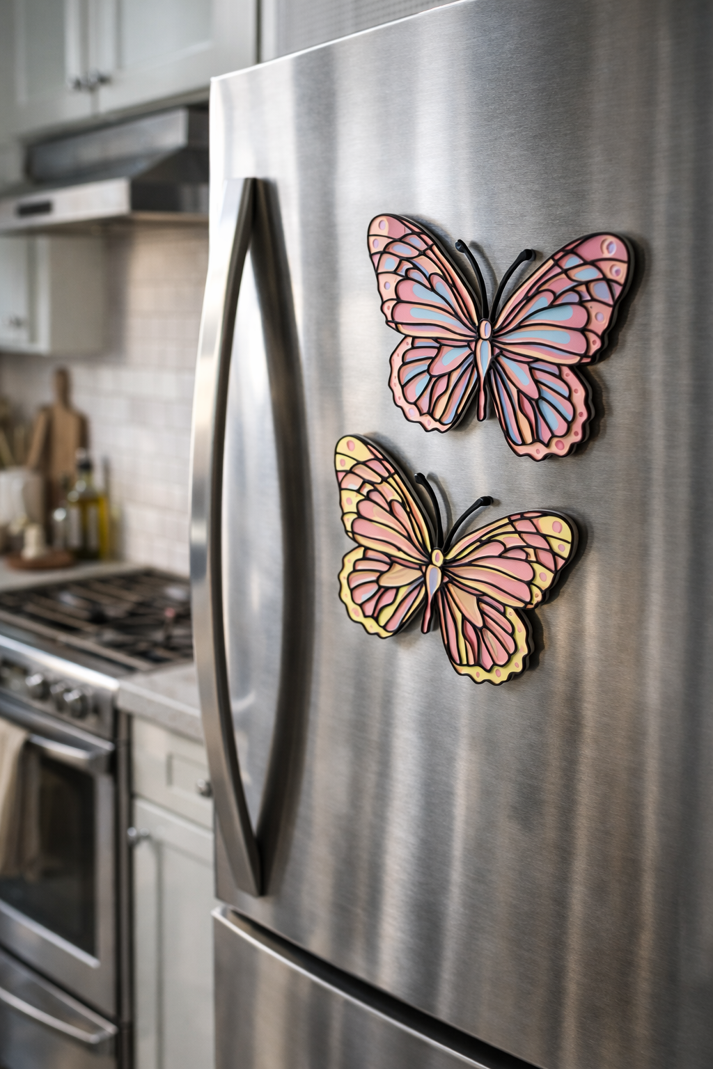 Flutter pop-Fridge Magnet